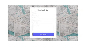 Contact Form Page - Tailwind Component