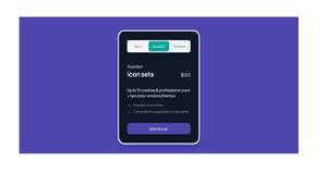 Pricing Card with Tabs Using Tailwind UI