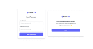 Form Reset Password Using Tailwind UI
