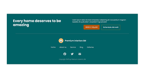 website-footer - Tailwind Component