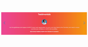 Carousel Client Reviews - Tailwind Component