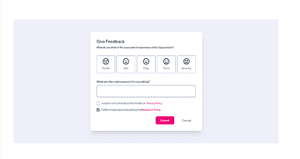Give Feedback Using Tailwind UI
