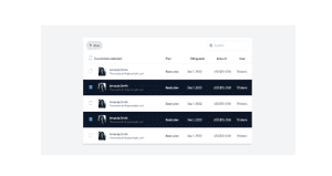 Tables Checkbox Filter Using Tailwind UI