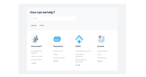 Help Center Section Using Tailwind UI