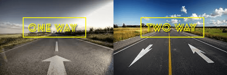 one way data binding