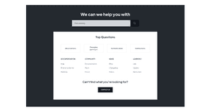 Help Center Using Tailwind UI