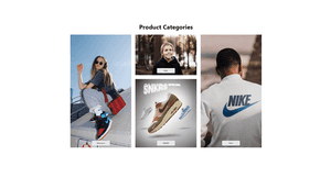 Image Nike Categories - Tailwind Component