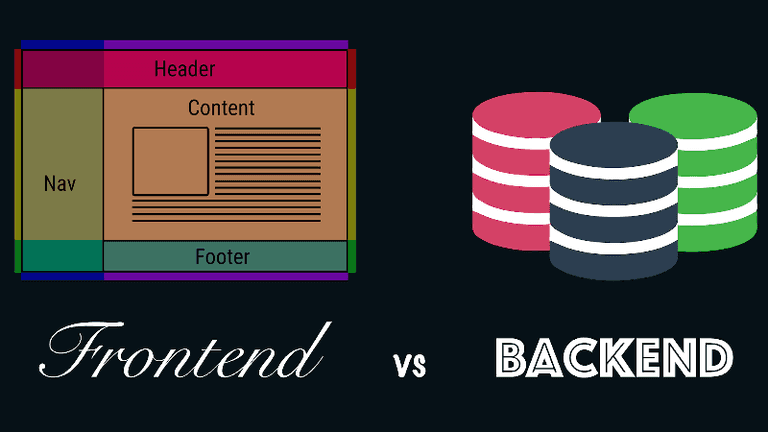 frontend vs backend
