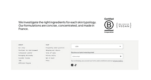 Email Subscription Footer Using Tailwind UI
