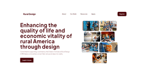 Main Hero Header Using Tailwind UI