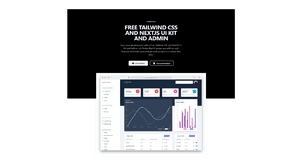 Hero Header Section with Website Screenshoot Using Tailwind UI