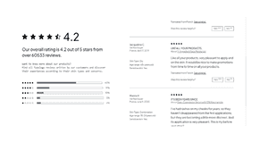 Review Customer Section Navbar Logo Center Using Tailwind UI
