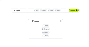 Main Navbar Style Using Tailwind UI