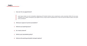 Accordion FAQ's Page - Tailwind Component