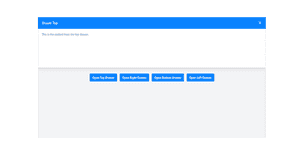 Drawer Position Using Tailwind UI