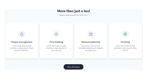 Card Features - Tailwind Component