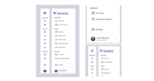 Sidebar Navigation for Dahborad Using Tailwind UI